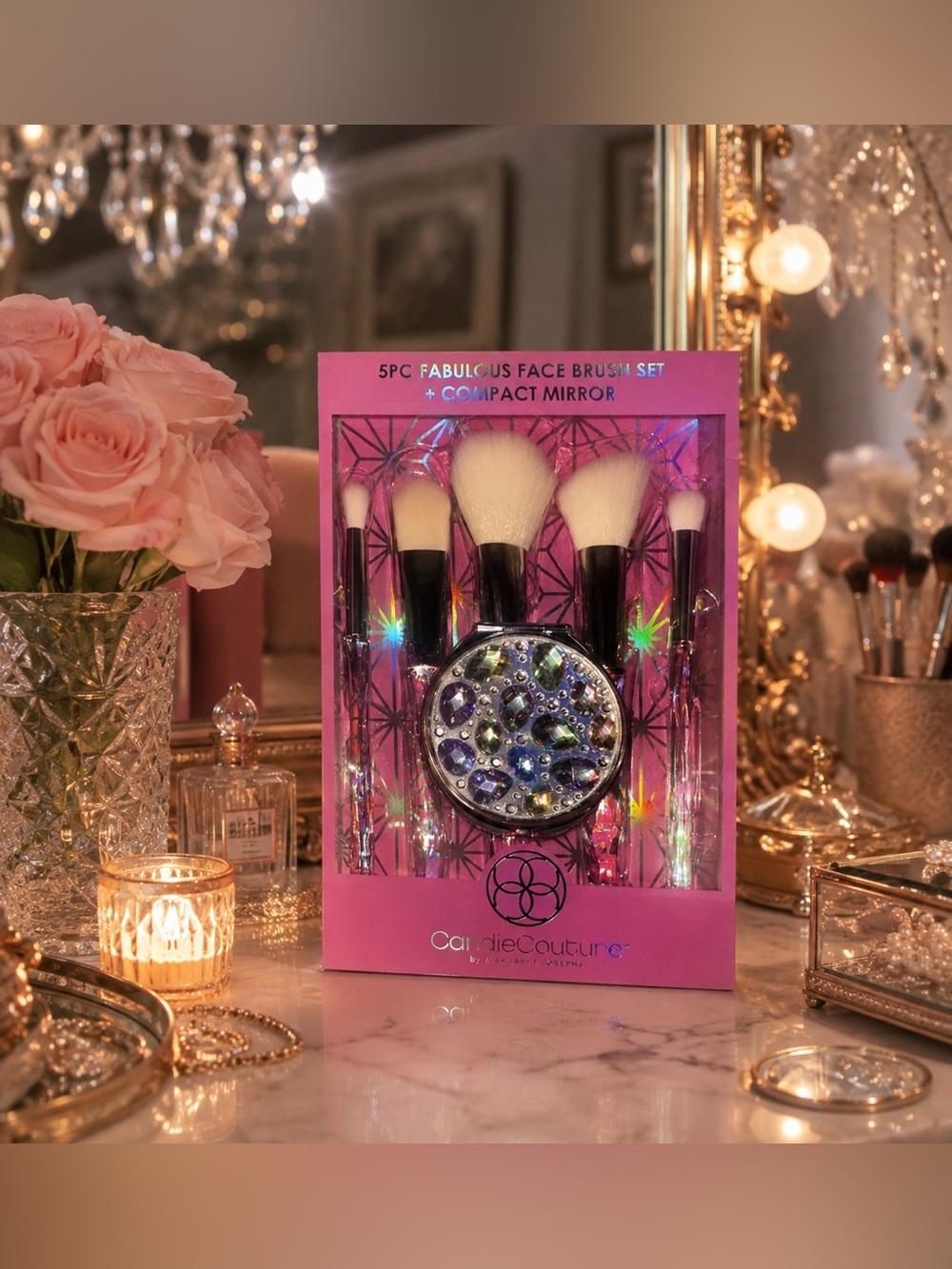 NWT Candie Couture Makeup Brush 5 PC Set